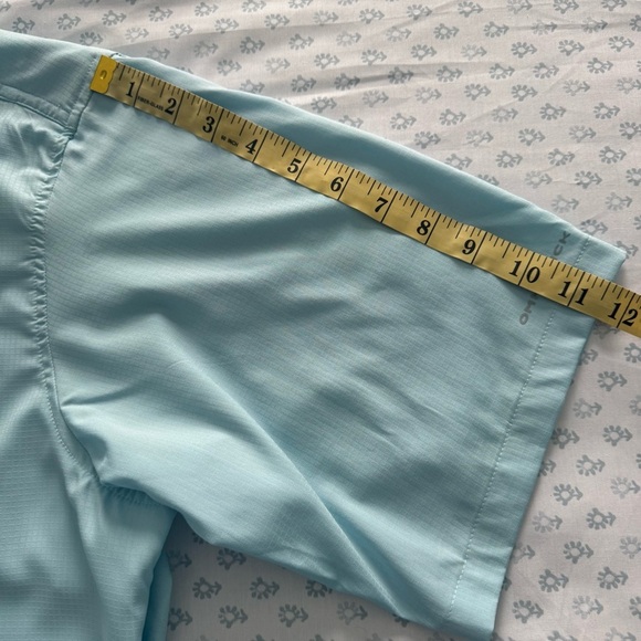 Columbia Utilizer II Men's Light Aqua Blue Short Sleeve Shirt NWT - Picture 6 of 8